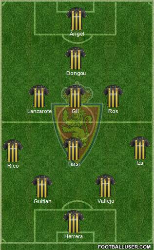 R. Zaragoza S.A.D. Formation 2016
