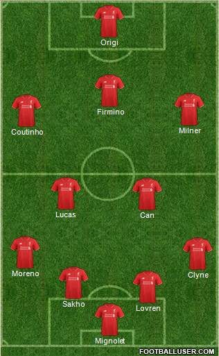 Liverpool Formation 2016