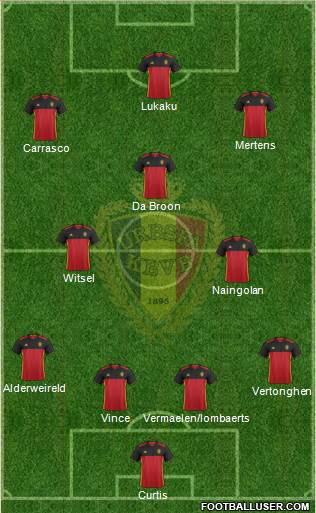 Belgium Formation 2016