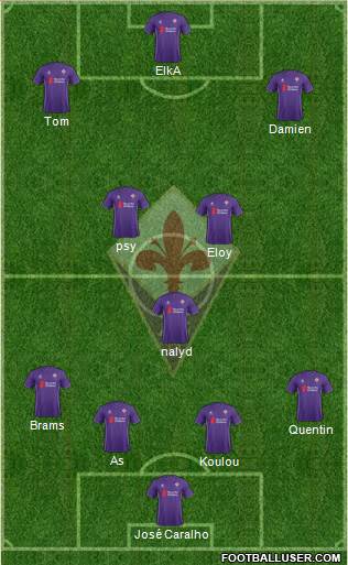Fiorentina Formation 2016
