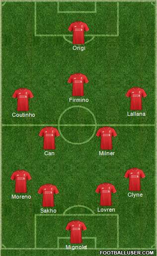 Liverpool Formation 2016