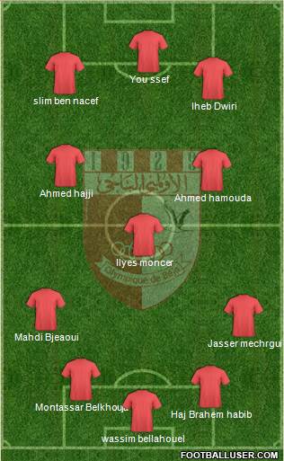 Olympique de Béja Formation 2016