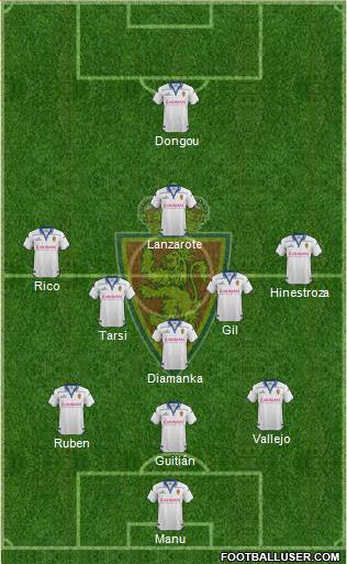 R. Zaragoza S.A.D. Formation 2016