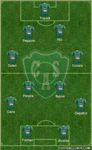 Sarmiento de Junín Formation 2016