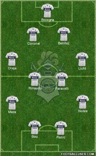 Gimnasia y Esgrima de La Plata Formation 2016
