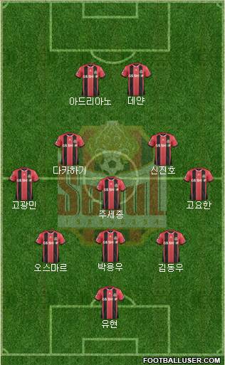 FC Seoul Formation 2016