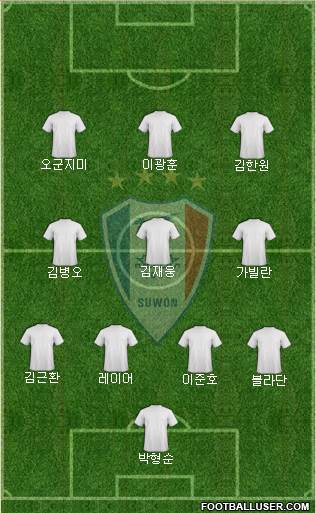 Suwon Samsung Blue Wings Formation 2016