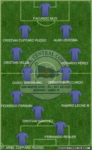 Central Córdoba de Rosario Formation 2016