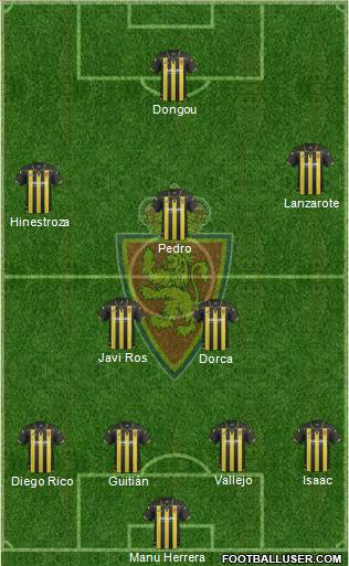 R. Zaragoza S.A.D. Formation 2016