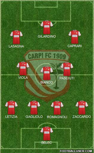 Carpi Formation 2016