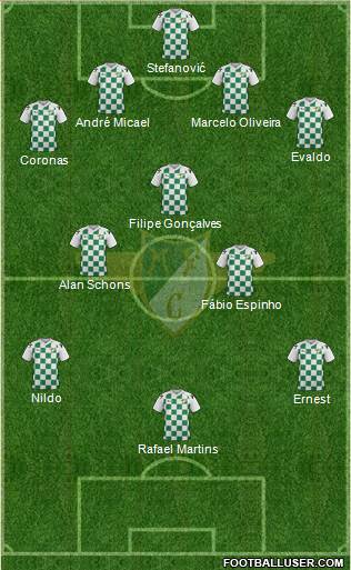 Moreirense Futebol Clube Formation 2016