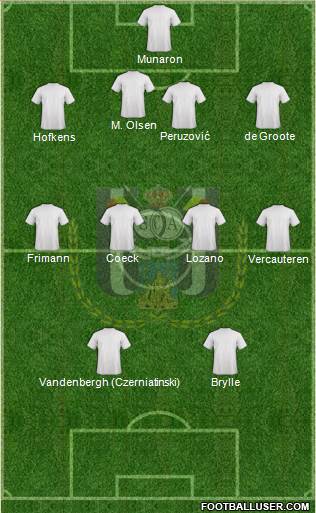 RSC Anderlecht Formation 2016