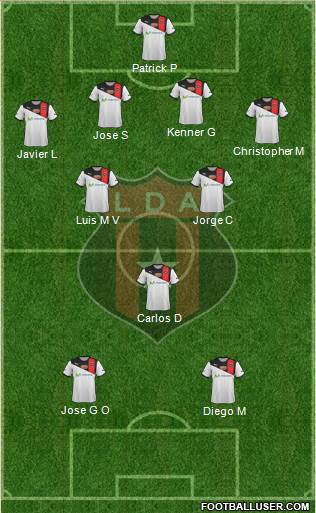 Liga Deportiva Alajuelense football formation