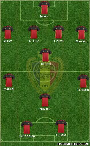 Belgium Formation 2016