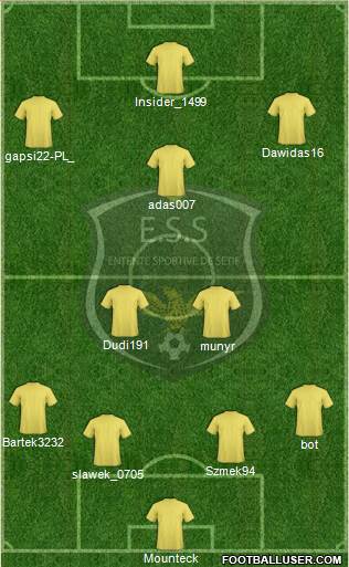 Entente Sportive Sétifienne Formation 2016