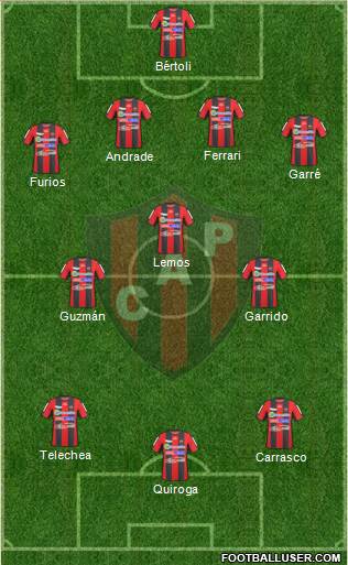 Patronato de Paraná Formation 2016