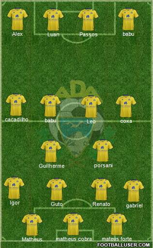 A.D. Alcorcón Formation 2016