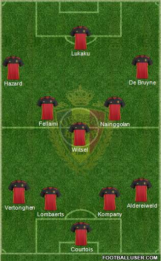 Belgium Formation 2016