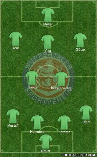 Wuppertaler SV Borussia Formation 2016