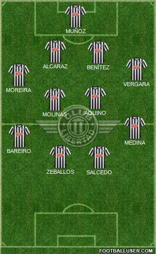 C Libertad Formation 2016