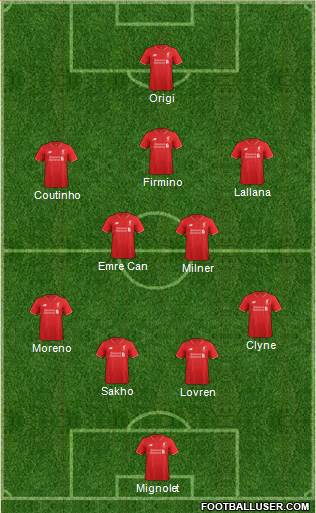 Liverpool Formation 2016