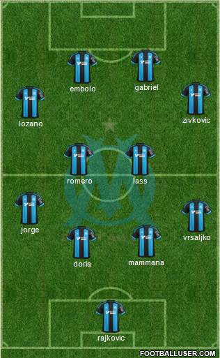 Olympique de Marseille Formation 2016