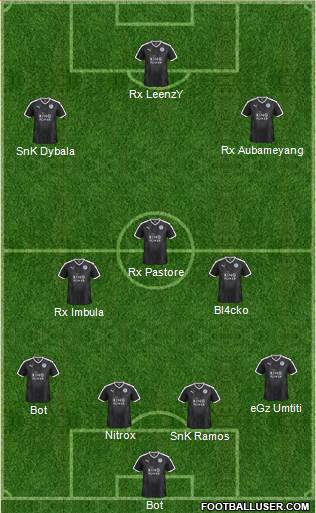 Leicester City Formation 2016