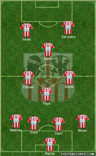 Athletic Club Ajaccien Football football formation