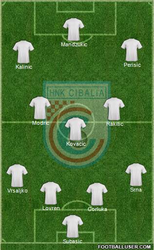 HNK Cibalia Formation 2016