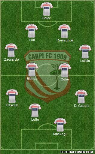Carpi Formation 2016
