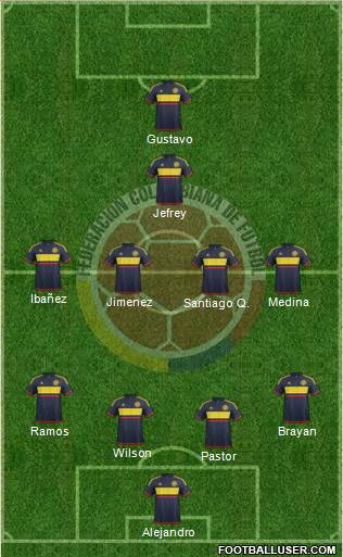 Colombia Formation 2016