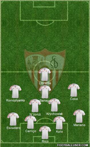 Sevilla F.C., S.A.D. Formation 2016