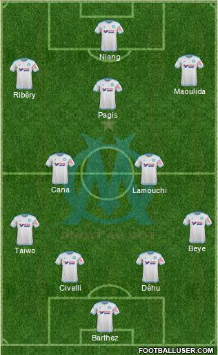 Olympique de Marseille Formation 2016