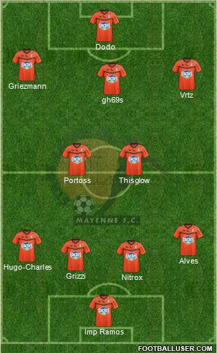 Stade Lavallois Mayenne FC Formation 2016