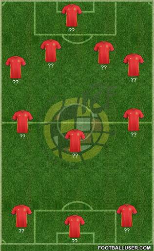 Spain Formation 2016