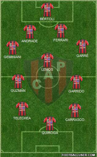 Patronato de Paraná Formation 2016