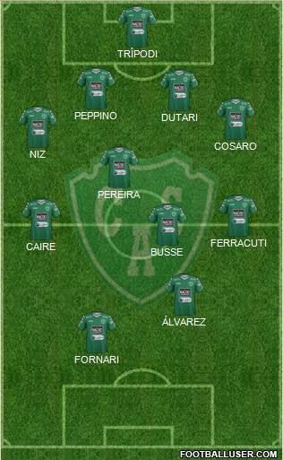 Sarmiento de Junín Formation 2016
