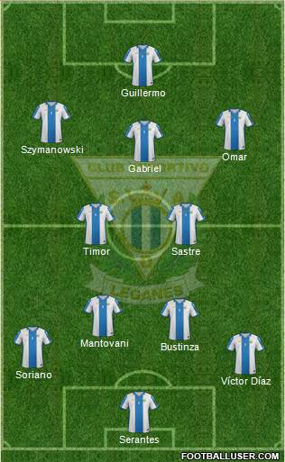 C.D. Leganés S.A.D. Formation 2016