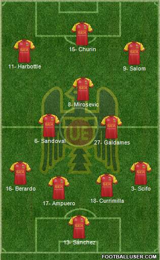 CD Unión Española S.A.D.P. Formation 2016