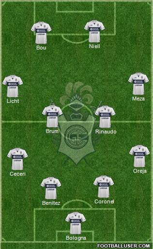 Gimnasia y Esgrima de La Plata Formation 2016