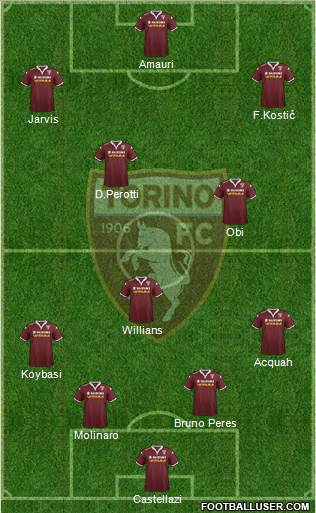 Torino Formation 2016