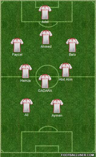 Tunisia Formation 2016