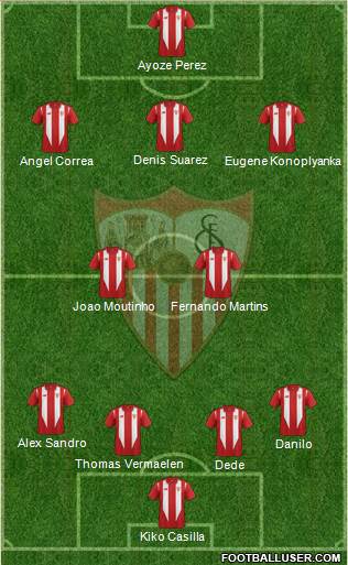 Sevilla F.C., S.A.D. Formation 2016