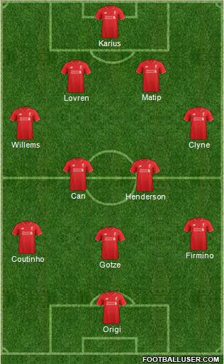 Liverpool Formation 2016