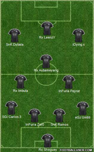 Leicester City Formation 2016