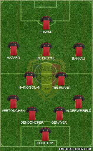 Belgium Formation 2016