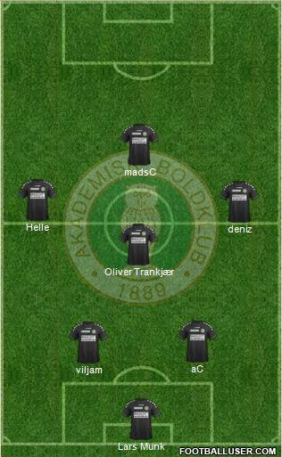 Akademisk Boldklub Formation 2016
