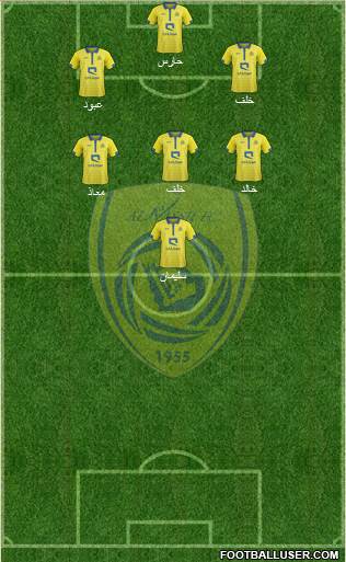 Al-Nassr (KSA) Formation 2016