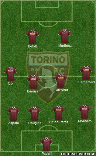 Torino Formation 2016