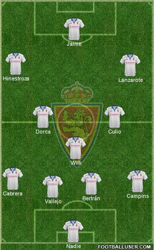 R. Zaragoza S.A.D. Formation 2016